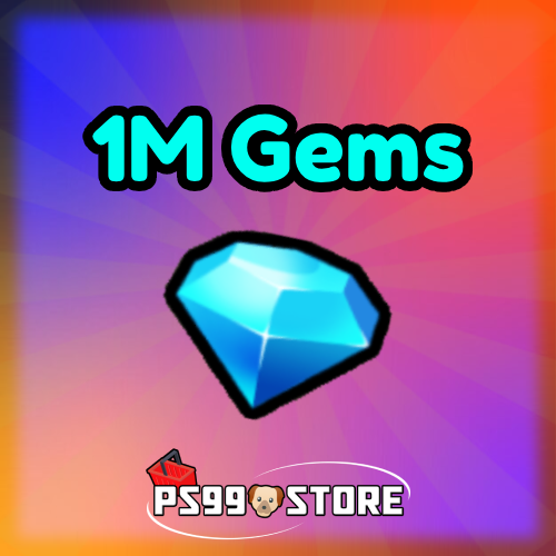 Pet Simulator 99 - 1M Gems / Diamonds [Test our site by purchasing this cheap product]