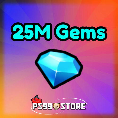 Pet Simulator 99 - 25M Gems / Diamonds