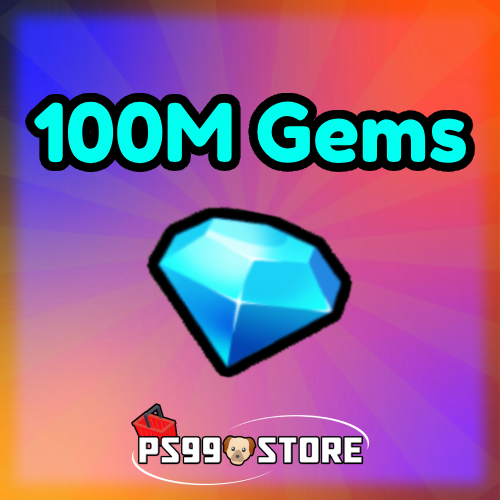 Pet Simulator 99 - 100M Gems / Diamonds